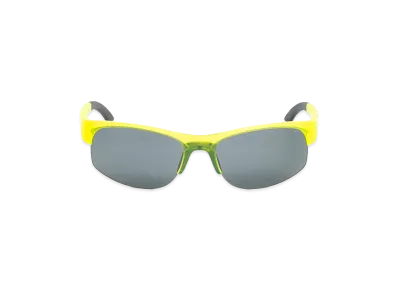 Stussy Hiro Sunglasses "Frost Yellow/Black Lens"