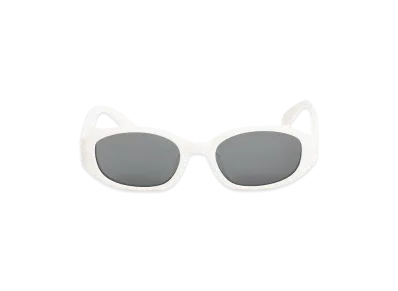 Stussy Roman Sunglasses "Bone/Black Lens"