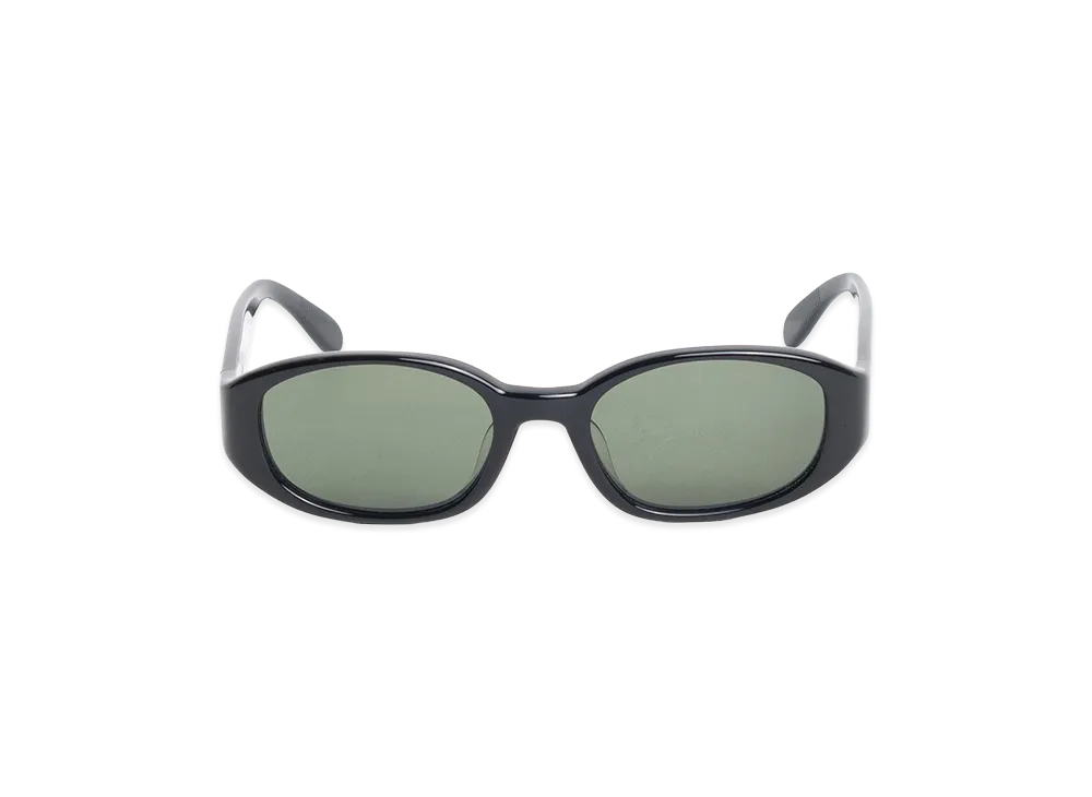 Stussy Roman Sunglasses "Black/Dark Green Lens"