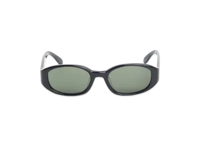 Stussy Roman Sunglasses "Black/Dark Green Lens"