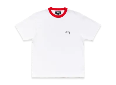Stussy Ringer Tee "White"