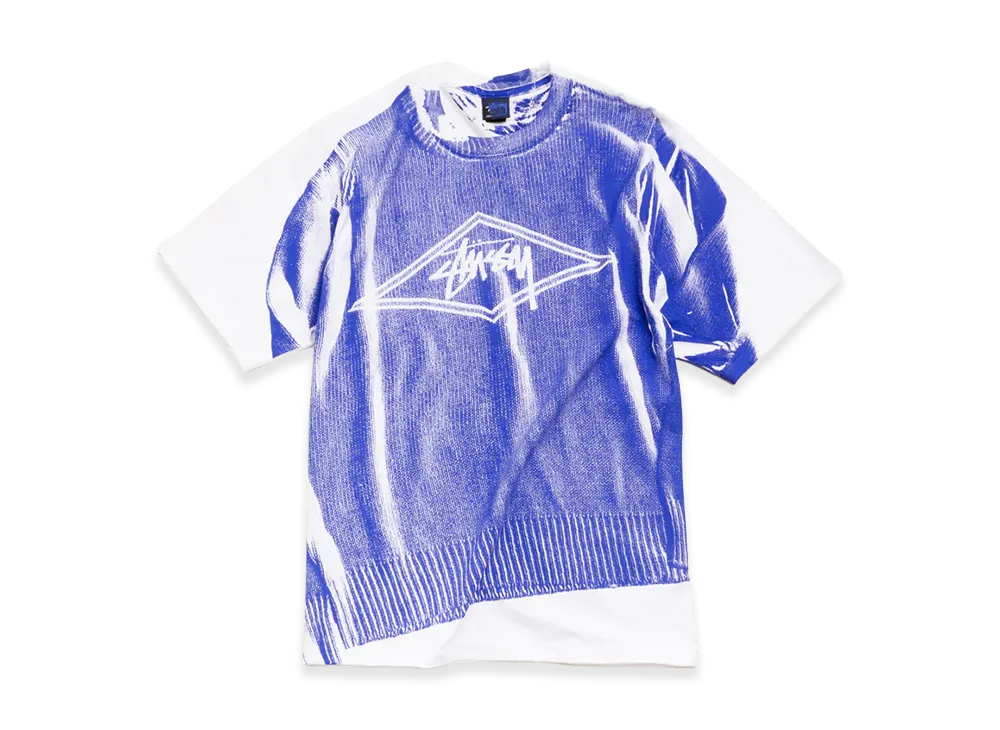 Stussy Sweater Tee "White"