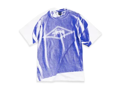 Stussy Sweater Tee "White"