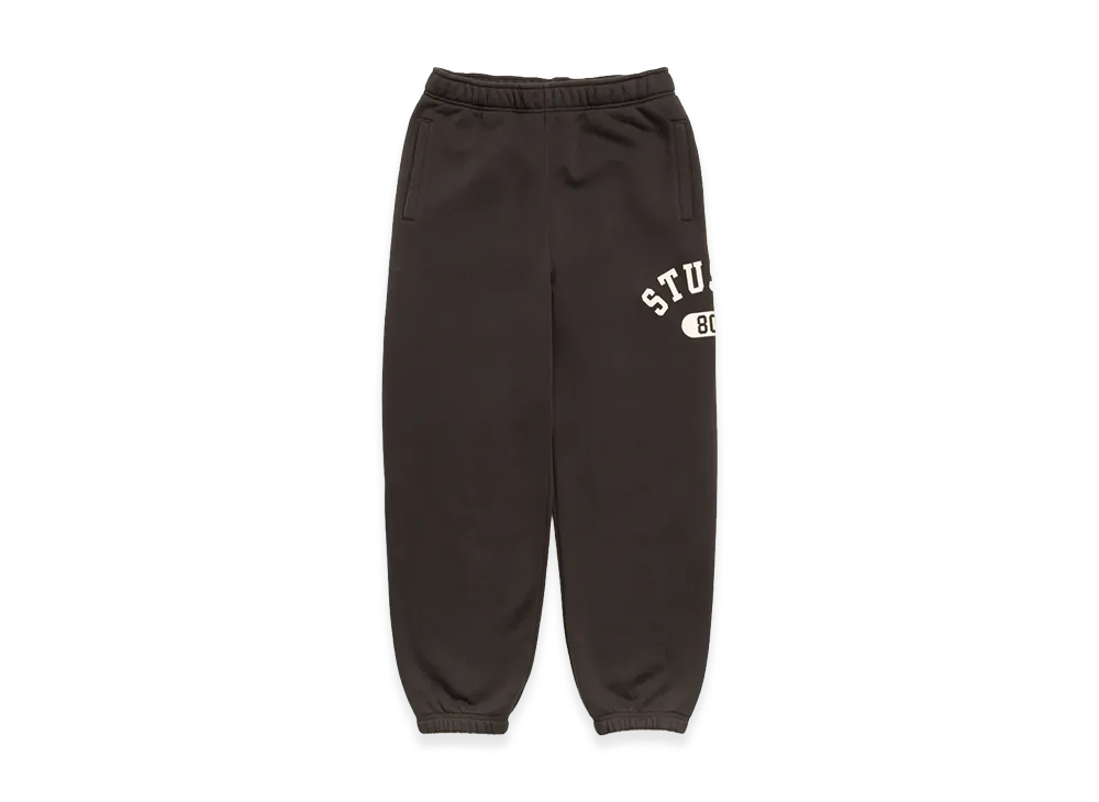 Stussy Varsity Fleece Pant "Washed Black"