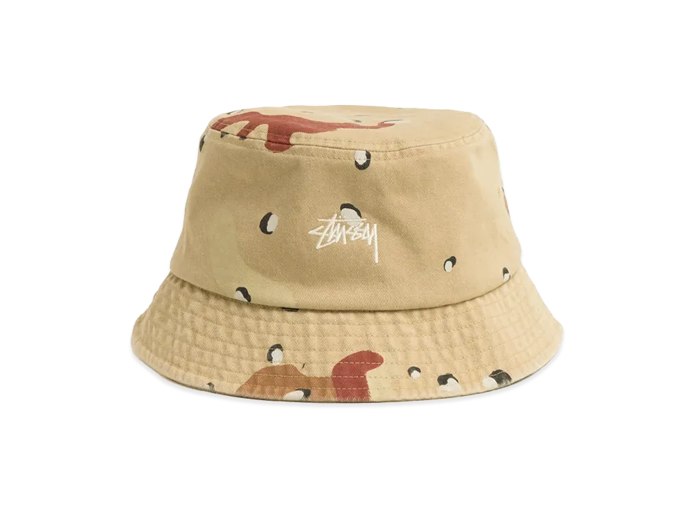 Stussy Stock Bucket Hat "Desert Camo"