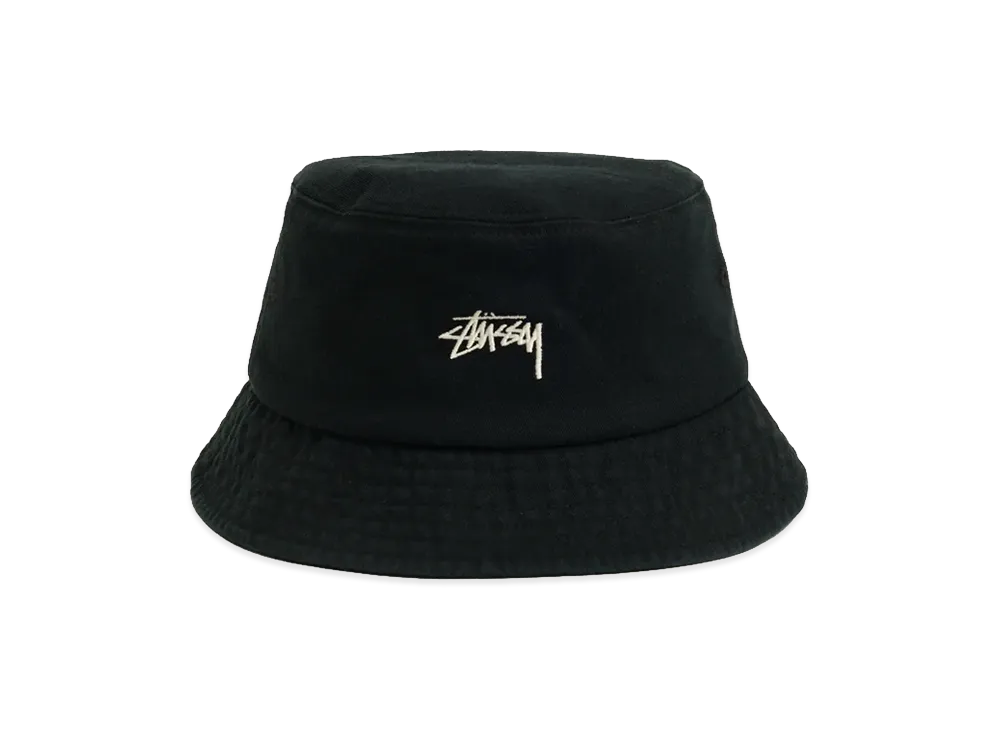 Stussy Stock Bucket Hat "Black"