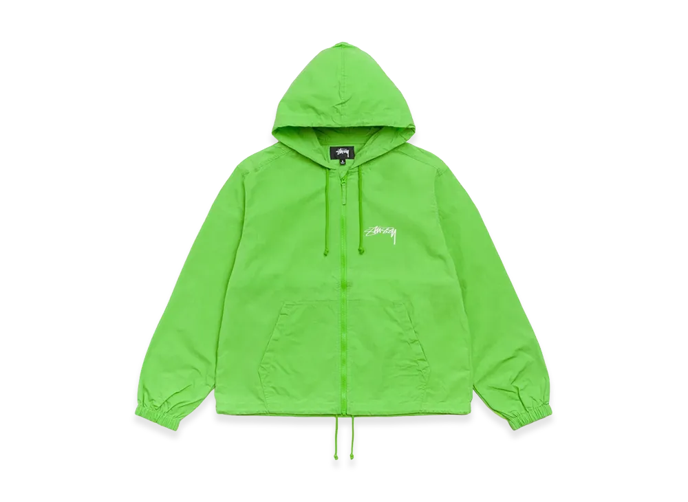 Stussy Waxed Cotton Beach Shell "Kiwi"