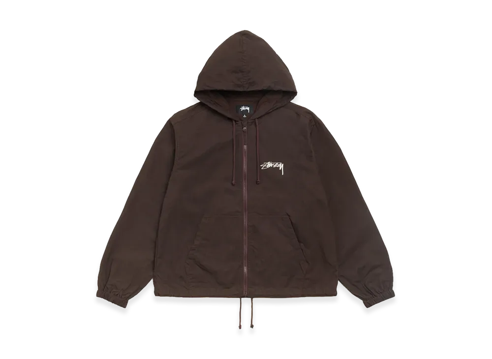 Stussy Waxed Cotton Beach Shell "Brown"