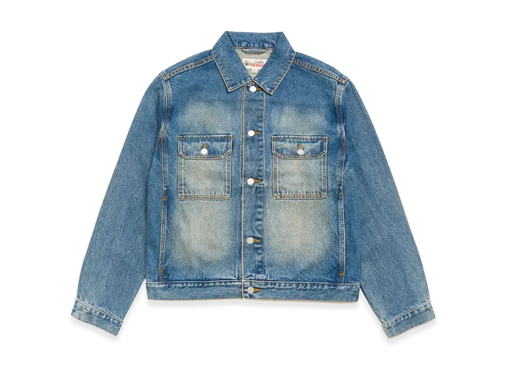Stussy Denim Trucker Jacket "Dark Wash Indigo"