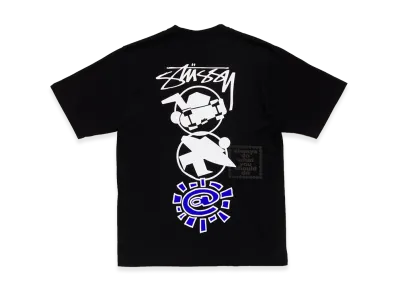 Stussy x Always Do What You Should Do Stack Tee "Black"