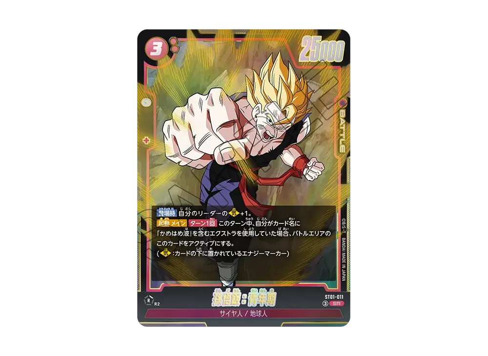 Son Gohan : Adolescence SR [ST01-011](Booster Pack "STORY BOOSTER 01")