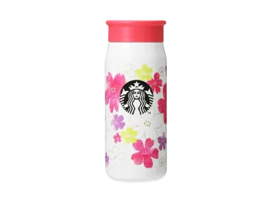 STARBUCKS SAKURA 2024 Stainless steel mini bottle 355ml "white"