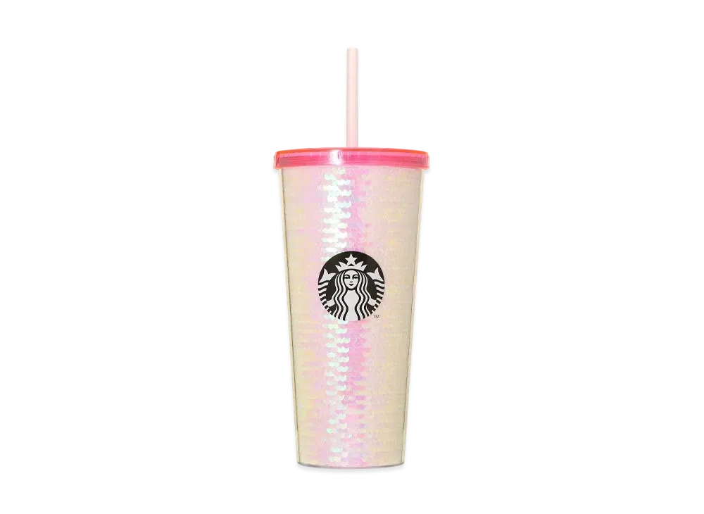 STARBUCKS SAKURA 2024 Cold Cup Tumbler 651ml "Spangles"