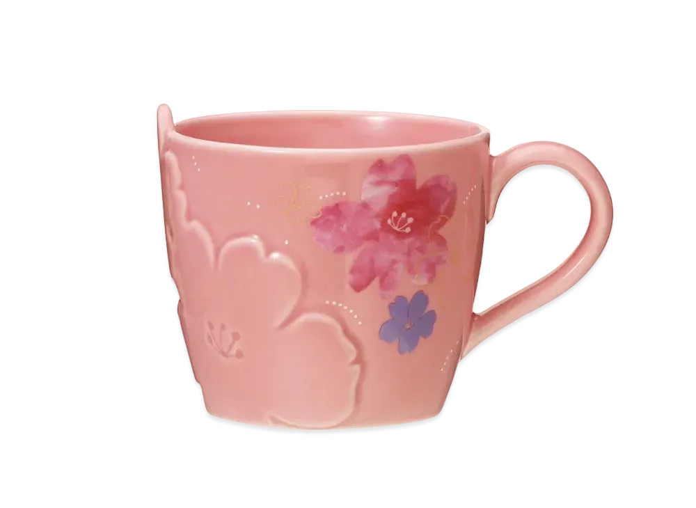 STARBUCKS SAKURA 2024 mug 355ml #1 "Flower Emboss"
