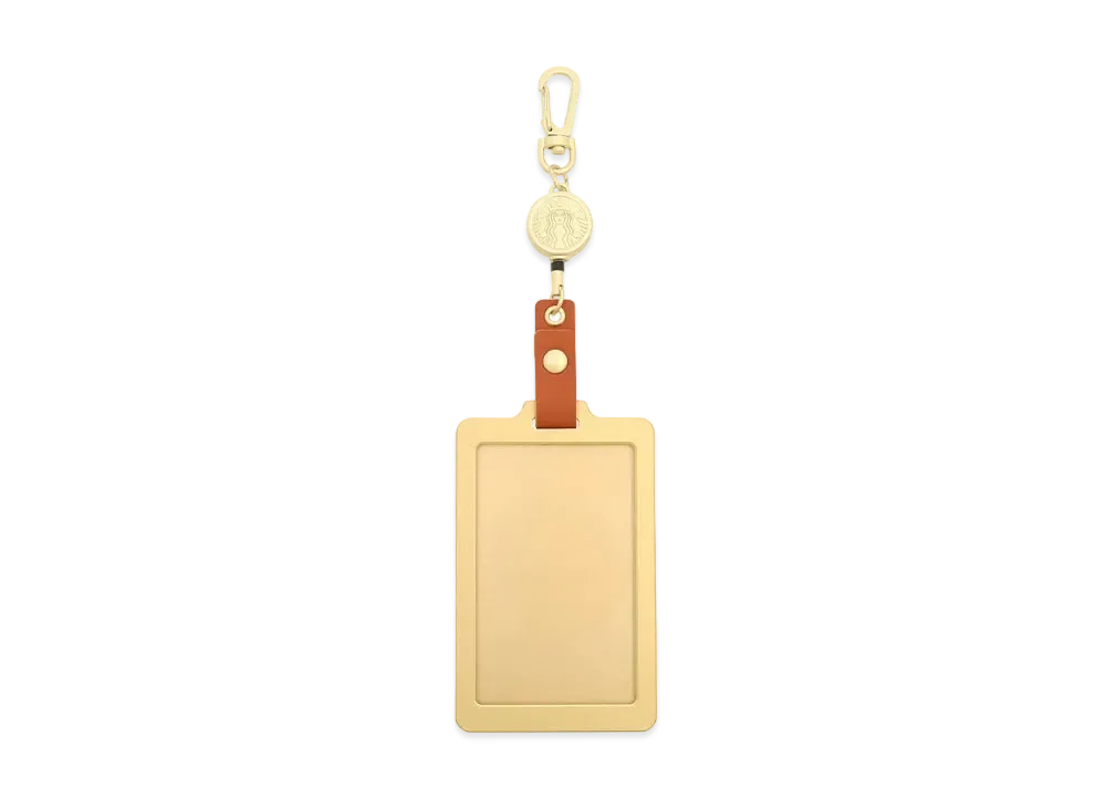 STARBUCKS Pass Case "Gold"
