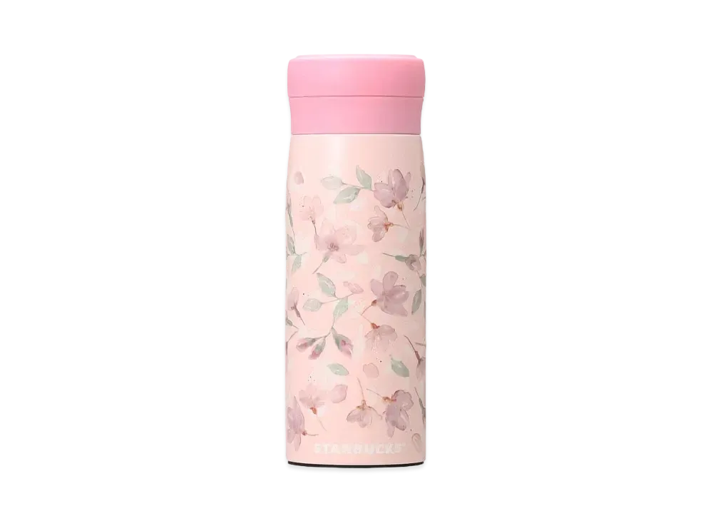 STARBUCKS SAKURA 2024 Stainless Steel Bottle Natural 325ml "Pink"