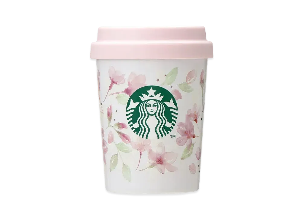 STARBUCKS SAKURA 2024 Stainless Steel Bottle Natural 237ml "White"