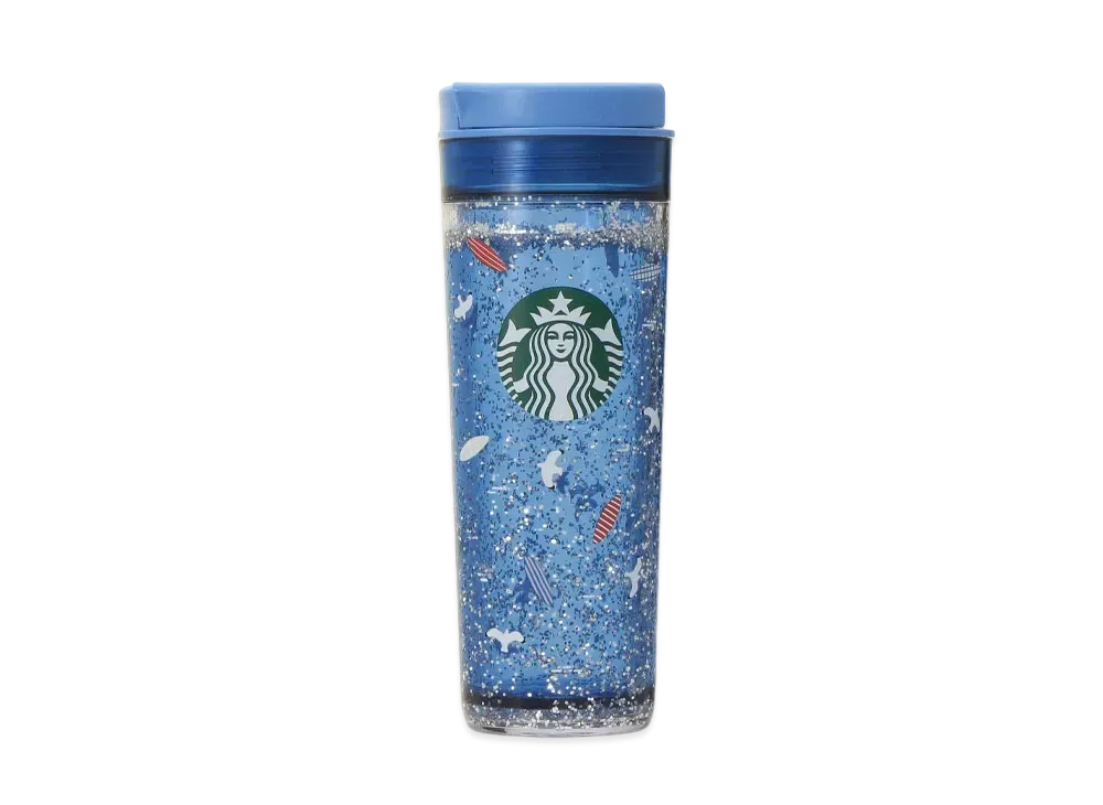 STARBUCKS Seaside Getaway Water Intumbler Seaside 473ml "Blue"