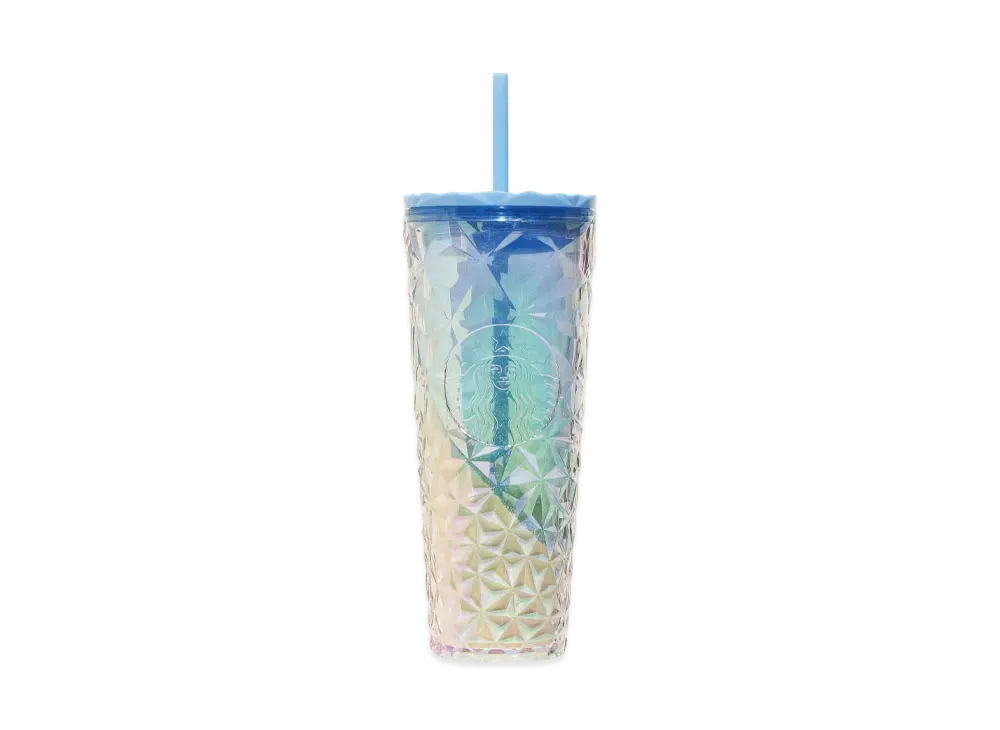 STARBUCKS Seaside Getaway Cold Cup Tumbler Sandwich 710ml "Blue"