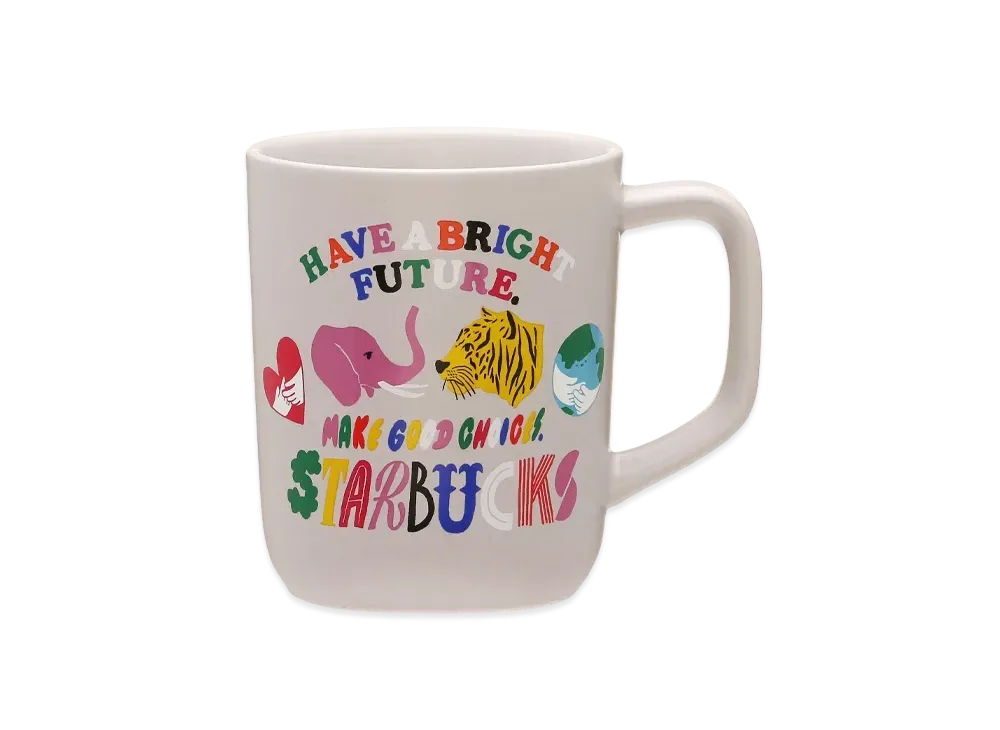 STARBUCKS Recycled Ceramic Mug 355ml "Gray"