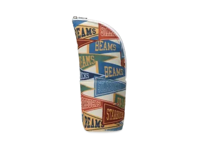 STARBUCKS x BEAMS Multi Case pennant design "Beige"