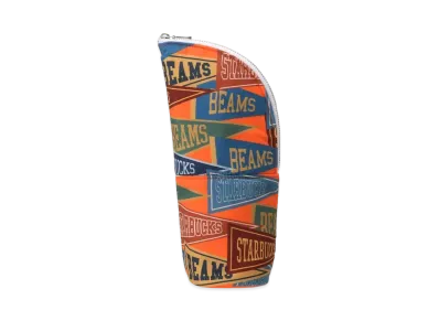STARBUCKS x BEAMS Multi Case pennant design "Orange"