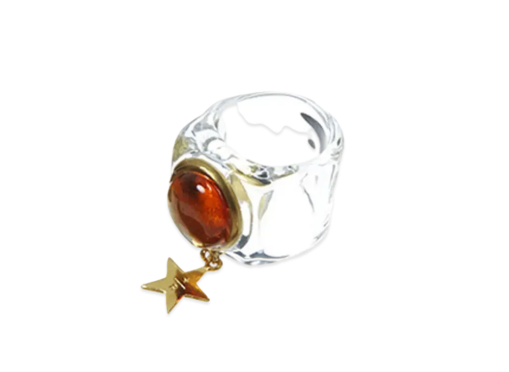 STARBUCKS x CONVERSE TOKYO Ring Glass "Orange"