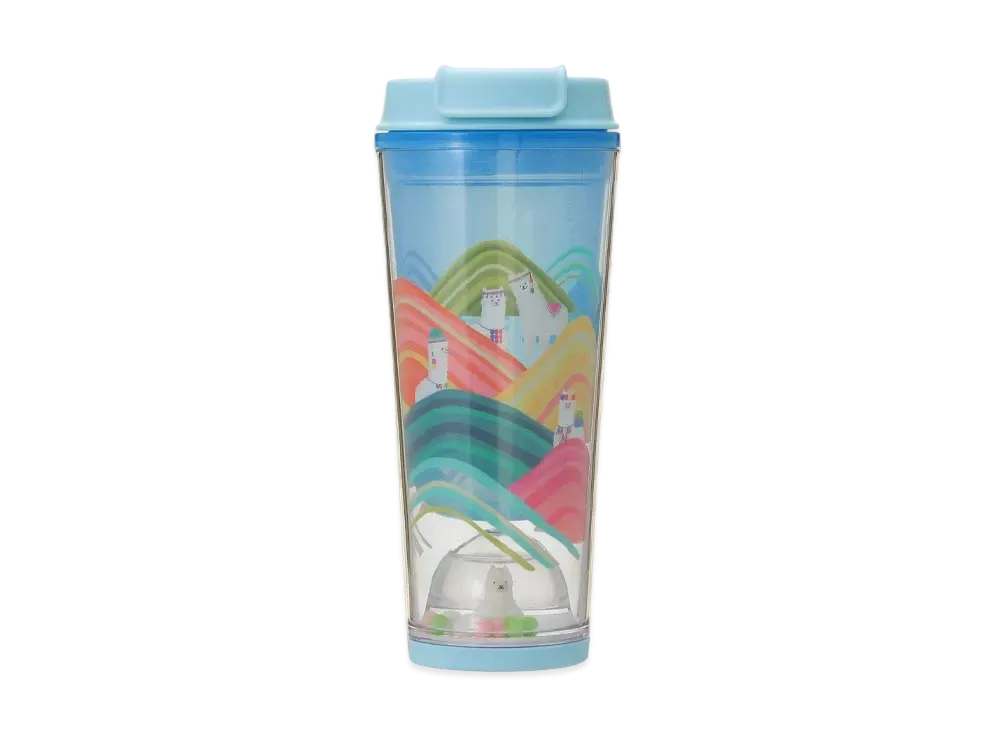 STARBUCKS Alpaca Boho Fest Tumbler Alpaca 355ml "Blue"