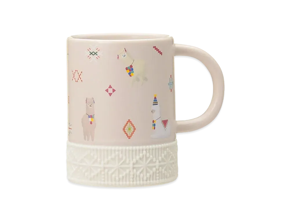 STARBUCKS Alpaca Boho Fest Mug Alpaca 355ml "Beige"