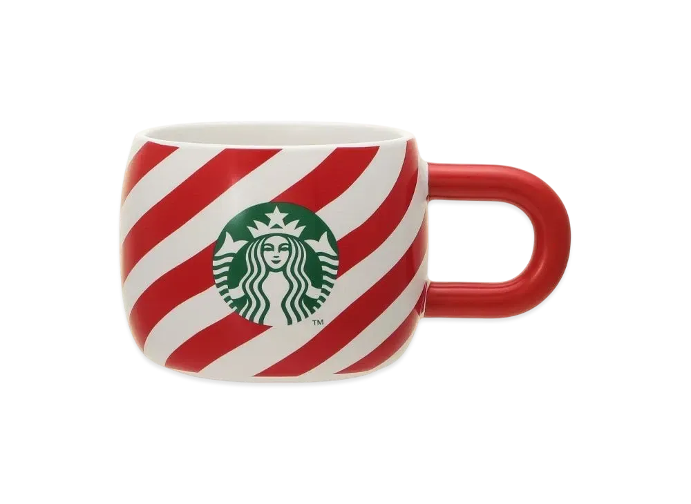 STARBUCKS Holidays 2024 Mug Candy Cane 355ml "Red"