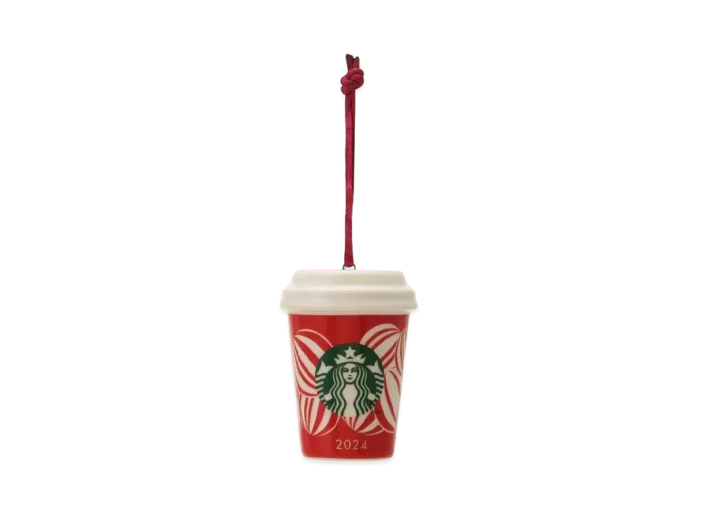 STARBUCKS Holidays 2024 Ornament Cup "Red"