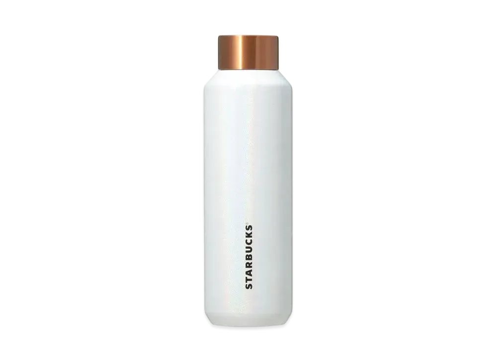 STARBUCKS Holidays 2024 Stainless Steel Bottle 591ml "Pearl White"