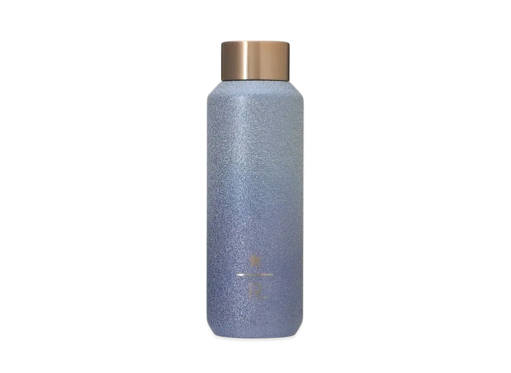 STARBUCKS Reserve Stainless Steel Bottle Glitter 473ml "Light Blue"