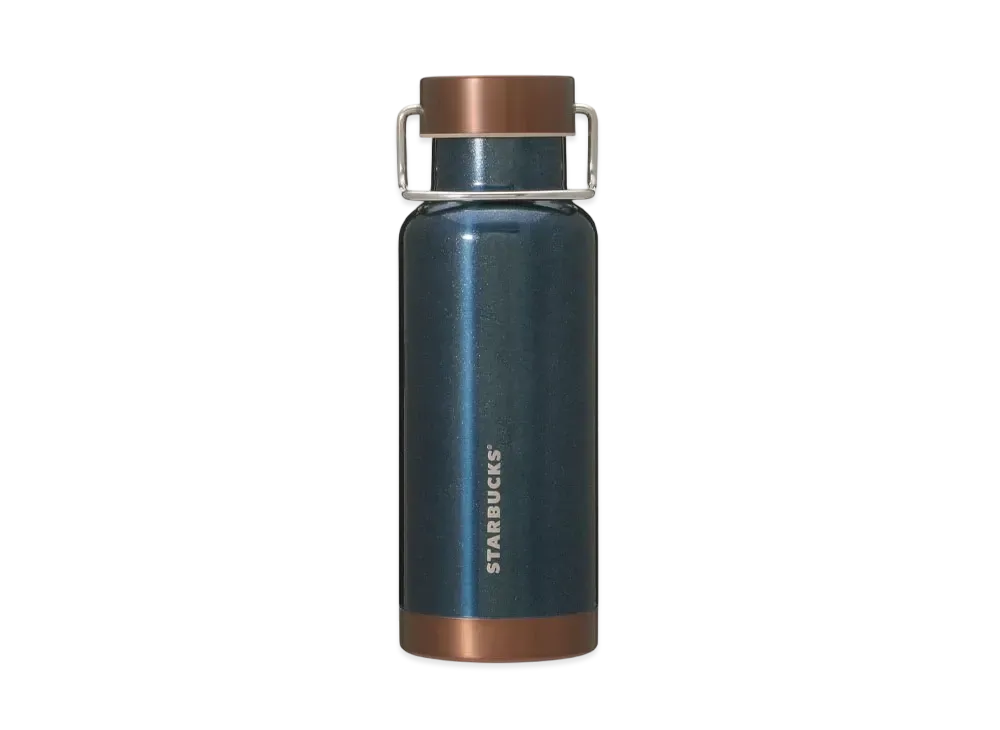 STARBUCKS Handle Lid Stainless Steel Bottle 473ml "Blue"