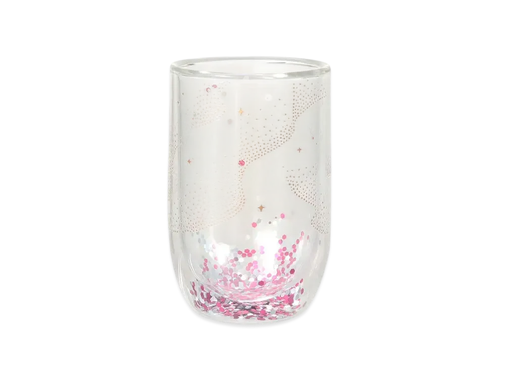 STARBUCKS Holiday 2024 Double Wall Heat Resistant Glass Aurora 296ml "Clear"