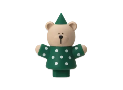 STARBUCKS Holiday 2024 Reusable Cup Exclusive Drink Hole Cap Bearista "Green"