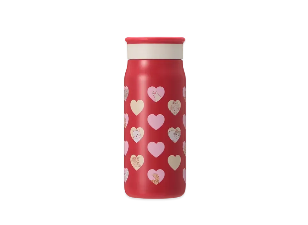 STARBUCKS Valentine 2025 Stainless Steel Bottle 355ml "Red"