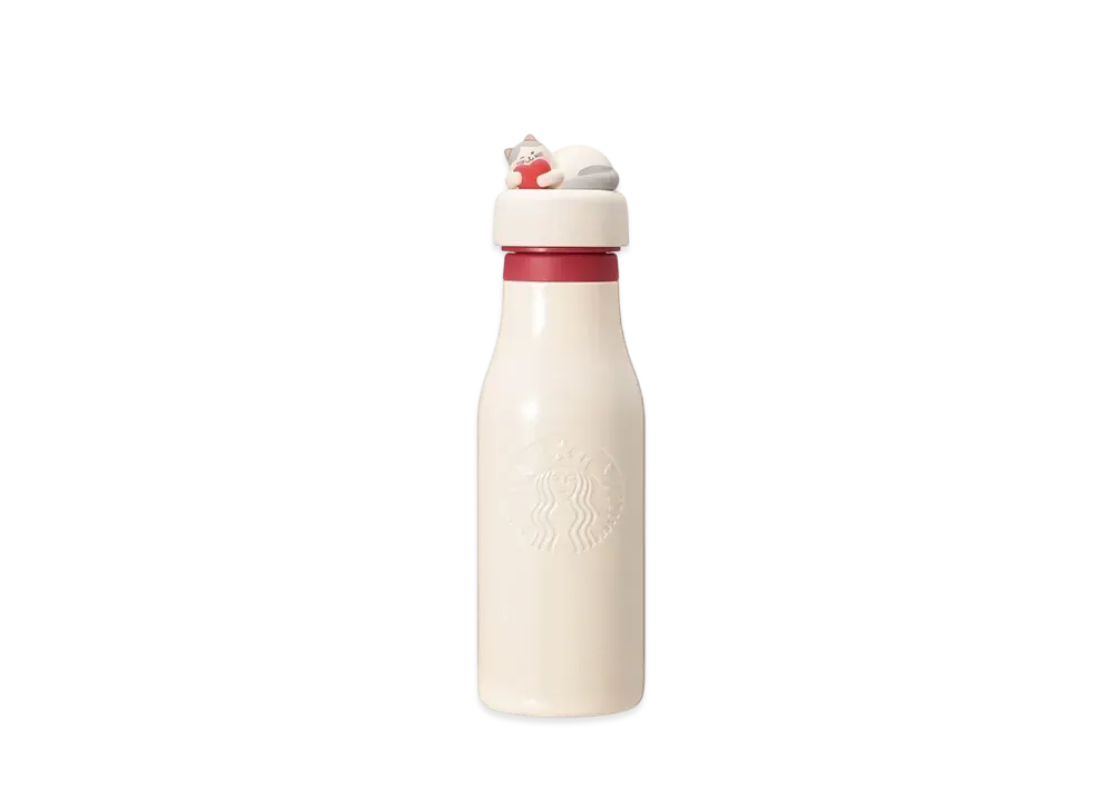 STARBUCKS Valentine 2025 Stainless Steel Logo Bottle 473ml "White"
