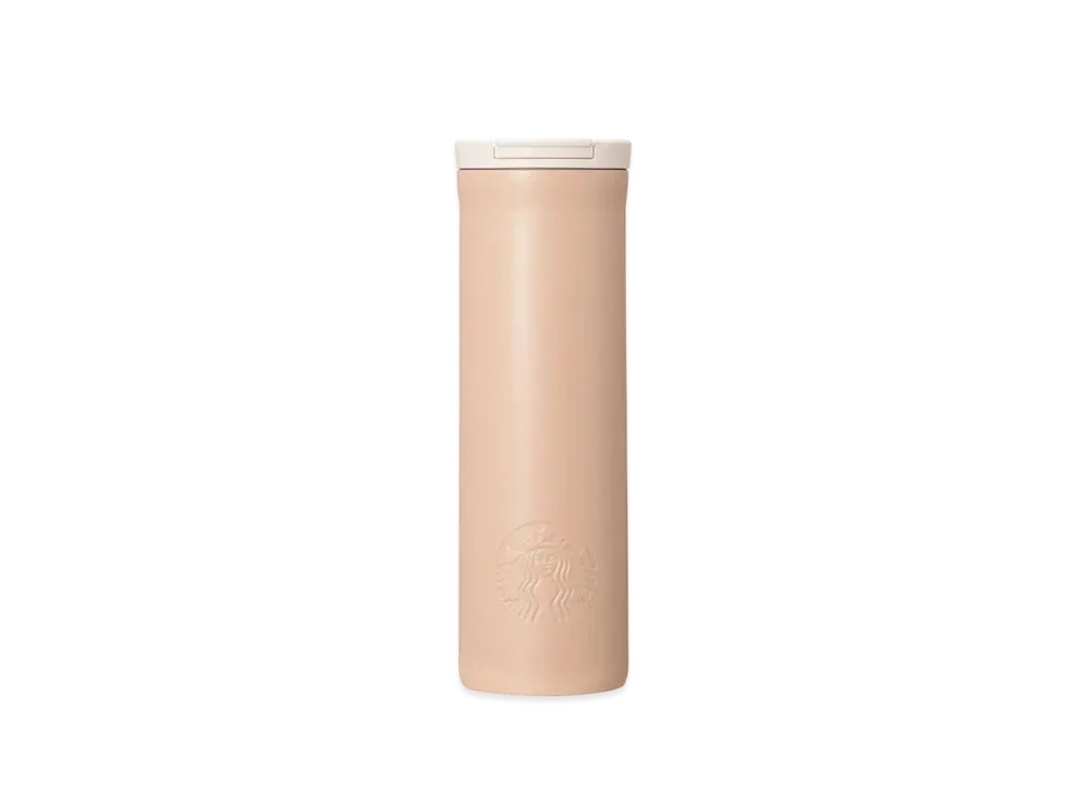 STARBUCKS Valentine 2025 Stainless Steel Bottle 473ml "Beige"