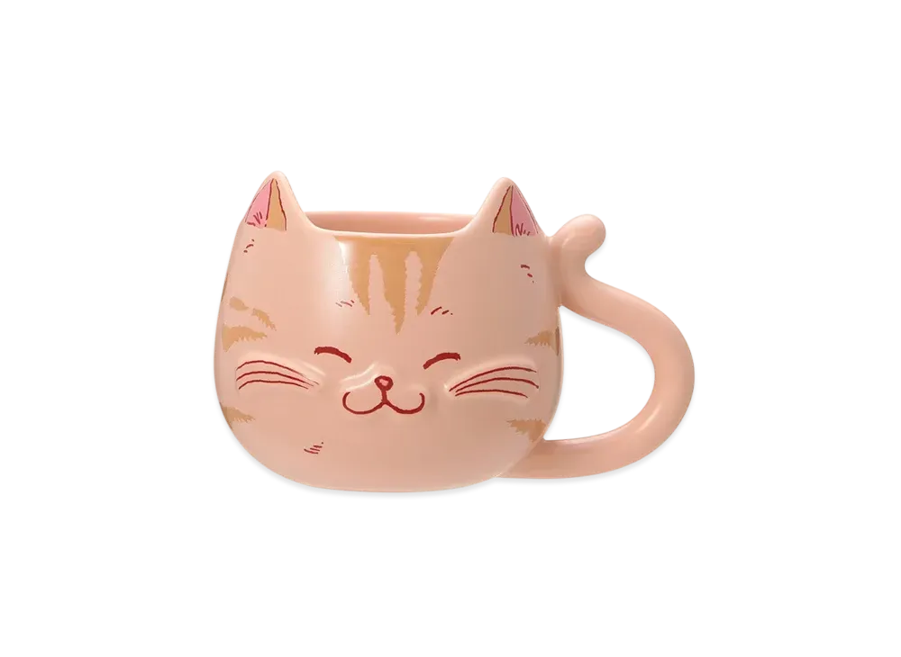 STARBUCKS Valentine 2025 Mug Cat Face 355ml "Beige"