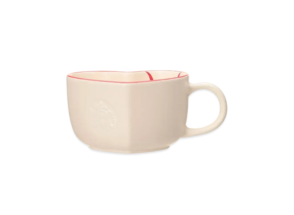 STARBUCKS Valentine 2025 Mug Heart 355ml "Beige"