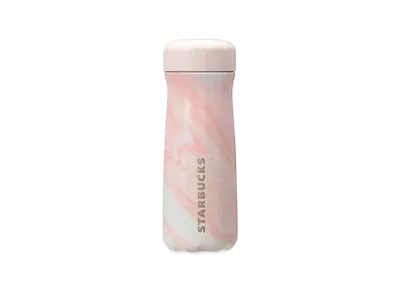 STARBUCKS SAKURA2025 Stainless Steel Bottle Swell Marble 473ml "Pink/Blue"