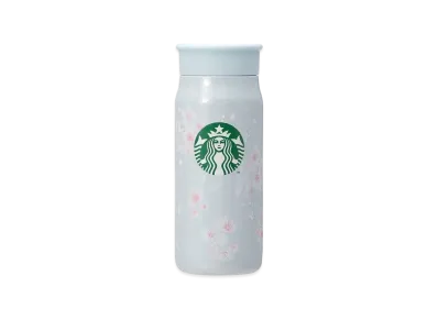 STARBUCKS SAKURA2025 Stainless Steel Bottle Pale Blue 355ml "Blue"