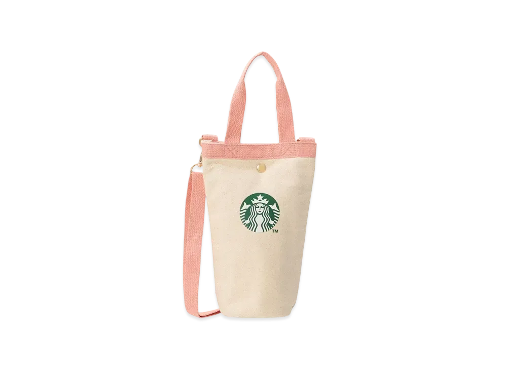 STARBUCKS SAKURA2025 Bottle Shoulder Bag "Pink"
