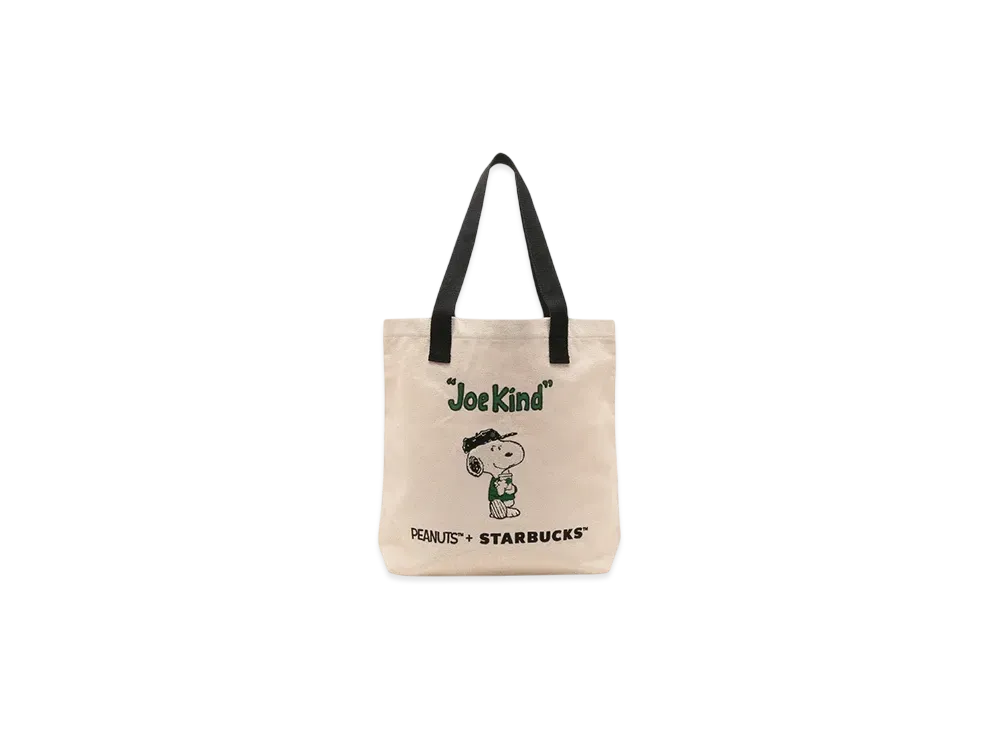 STARBUCKS x PEANUTS Tote Bag "White"