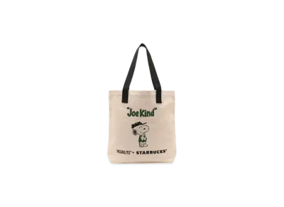 STARBUCKS x PEANUTS Tote Bag "White"
