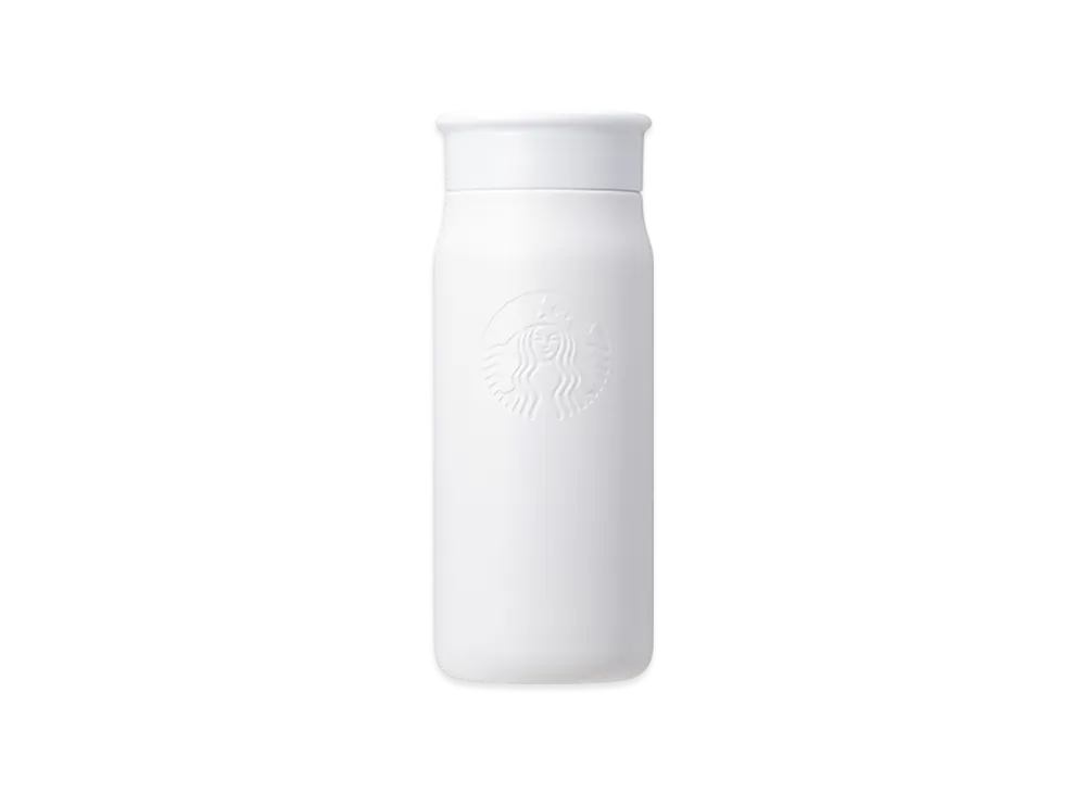 STARBUCKS Recycled Stainless Mini Bottle 355ml "Matte White"