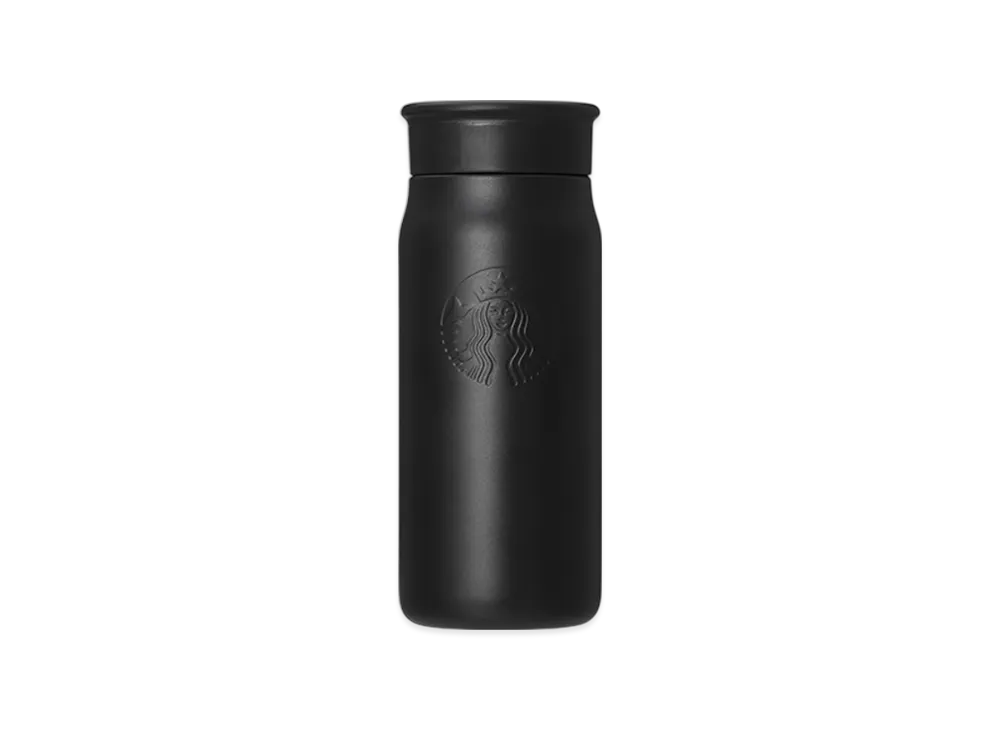 STARBUCKS Recycled Stainless Mini Bottle 355ml "Matte Black"