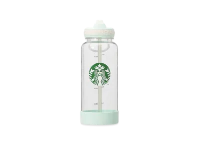 STARBUCKS Handle Lid Jug Tumbler 946ml "Clear"