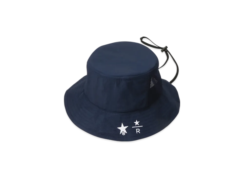 STARBUCKS x CONVERSE TOKYO Packable Safari Hat "Navy"